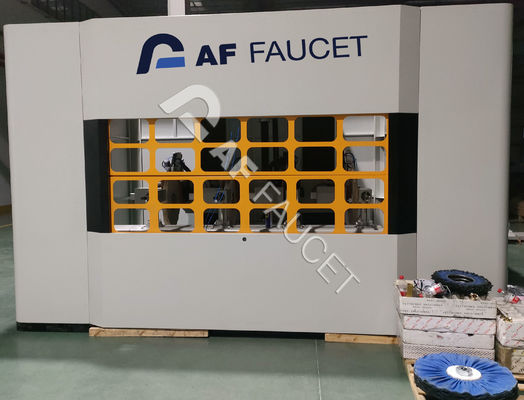 RTAF-AP04AZ-Zinc hợp kim Sanitaryware Máy đánh bóng, 4 spindles mop bánh xe đánh bóng máy đánh bóng, máy đánh bóng CNC