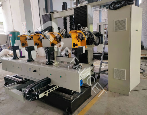 RTAF-AP04-CNC máy đánh bóng kim loại tự động, máy đánh bóng bánh xe lau 4 trạm, máy đánh bóng tay cầm cửa