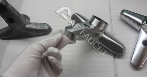 RTAF-AP04AZ- Máy đánh bóng kim loại CNC, Máy đánh bóng máy trộn tường phòng tắm Zamak, Máy đánh bóng robot