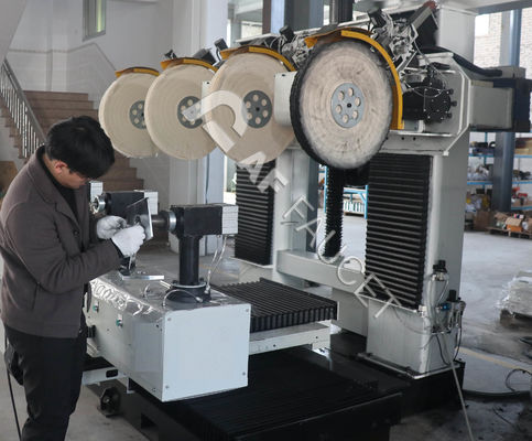 RTAF-AP04AZ- Máy đánh bóng kim loại CNC, Máy đánh bóng máy trộn tường phòng tắm Zamak, Máy đánh bóng robot