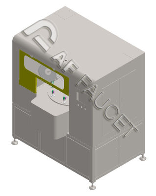 RTAF-RB0408-4-Spindles 8 Trạm Máy đánh răng cho các bộ phận nhỏ Máy vẽ dây CNC