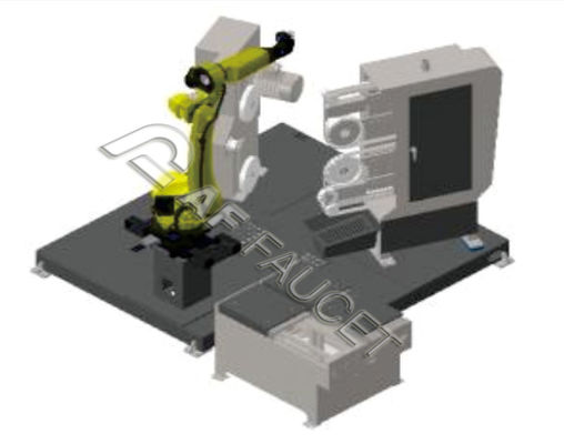 70dB Máy xay robot Máy chải tự động Máy chải và chải lai