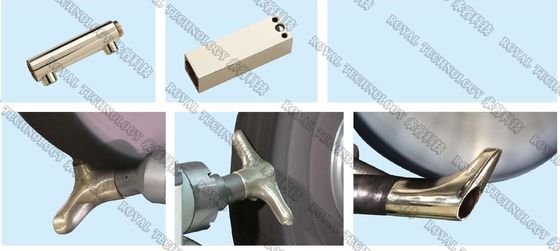 Máy đánh bóng quay 2 trạm, Máy đánh bóng tự động với 2 đinh, Máy đánh bóng tự động