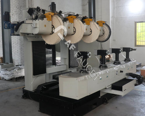 Máy đánh bóng tự động cho tay cầm cửa, khóa và nút Hệ thống đánh bóng tự động cho hợp kim kẽm, kim loại đồng