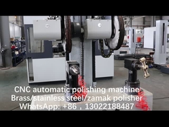 Đồng kẽm đồng cát Cnc Buffing Machine khóa nút Máy đánh bóng kim loại